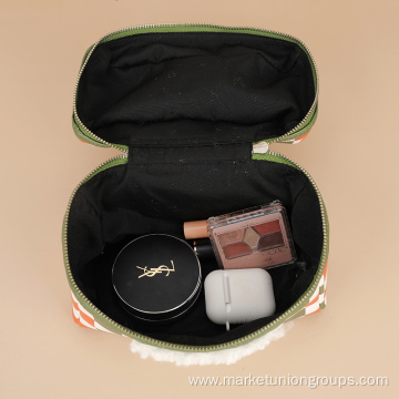 New styles vintage clutch bag women double layer shaving kit organizer case men travel bags